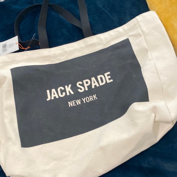Jack Spade Other Jack Spade Canvas Tote Bag Nwt Poshmark